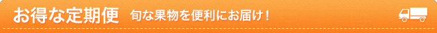 お得な定期便
